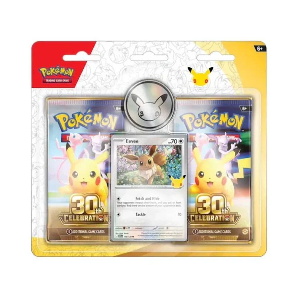 Pokémon - 30th Celebration Blister 2-Pack Collection Eevee