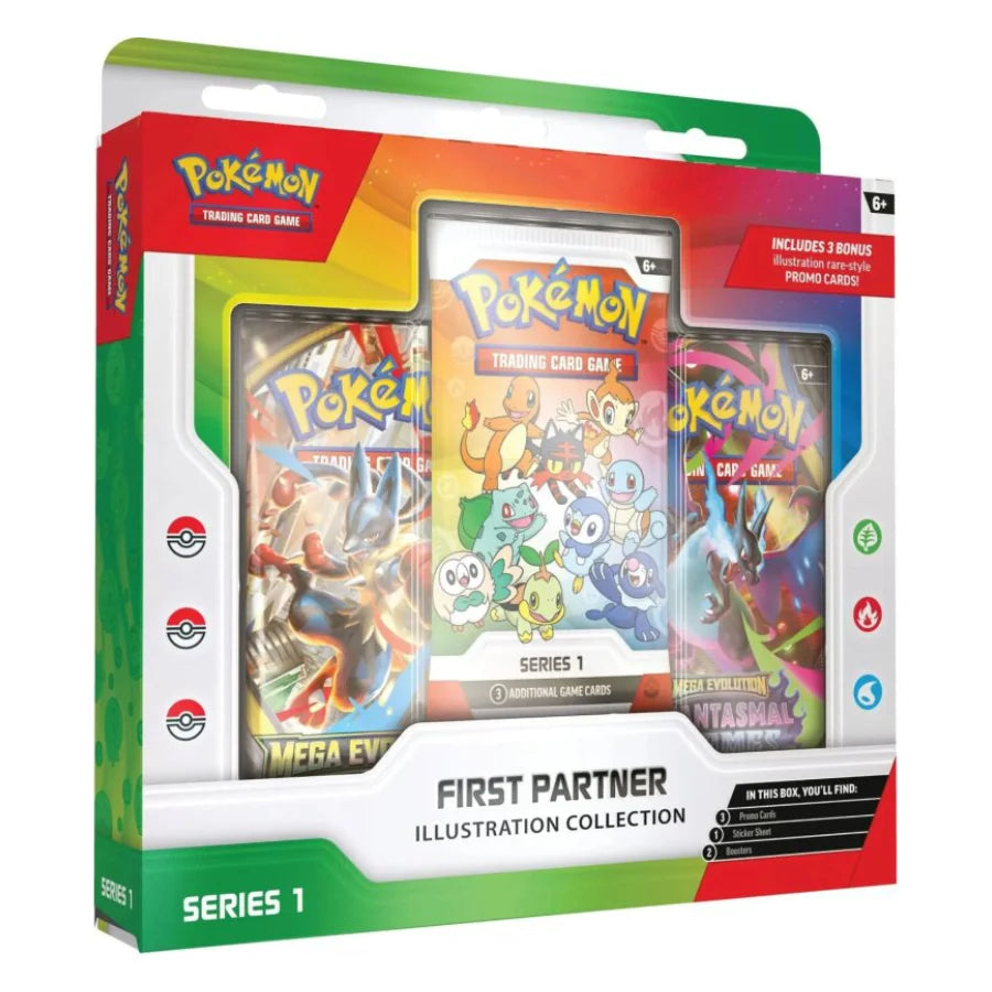 Pokémon - First Partner Illustration Collection Series 1