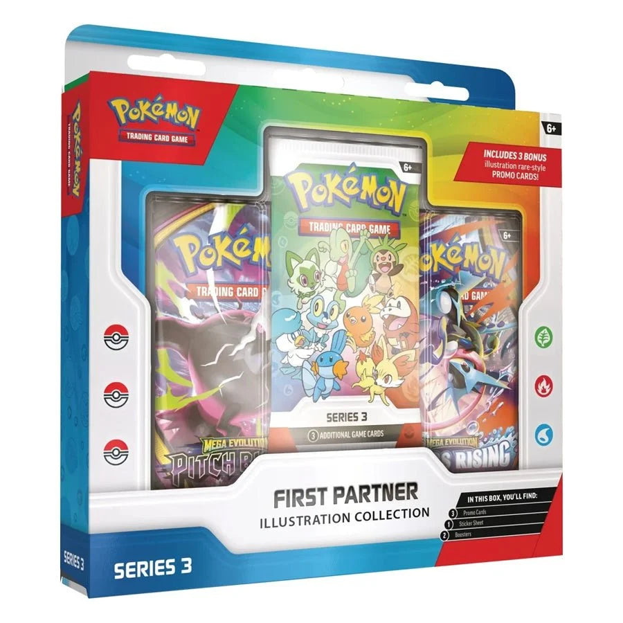 Pokémon TCG First Partner Series 3 – samlekort og produkter