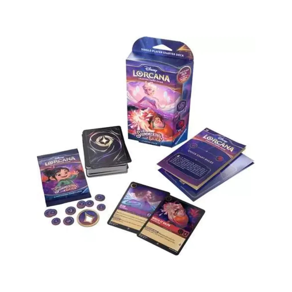 Disney Lorcana - Shimmering Skies Amethyst & Ruby Starter Deck