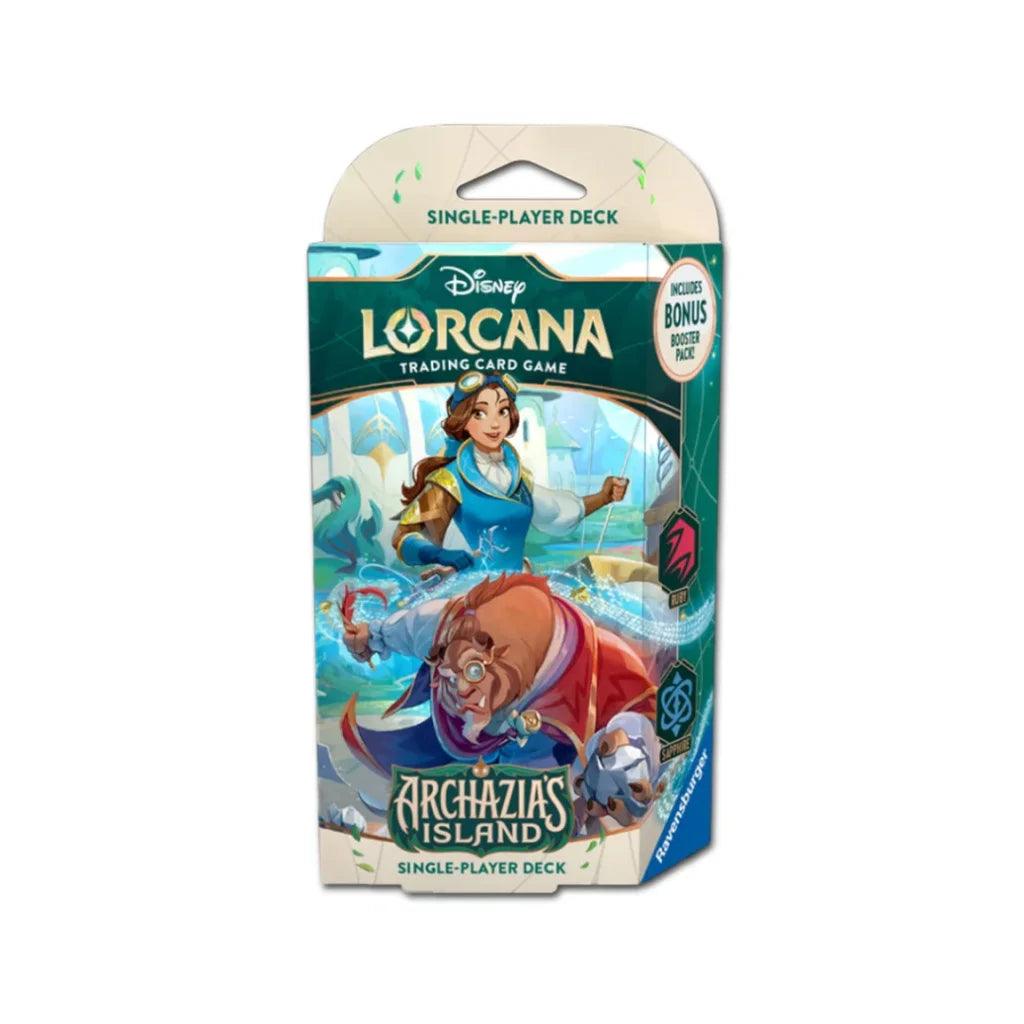 Disney Lorcana - Archazia's Island Ruby & Sapphire Starter Deck