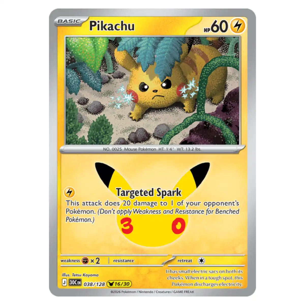 Pokémon - Pikachu #16 (038/128)