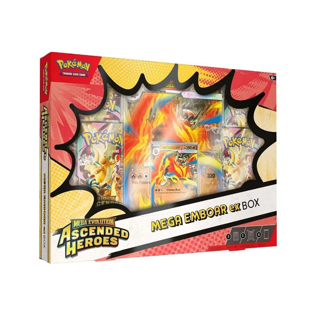 Pokémon - Ascended Heroes Mega Emboar ex Box