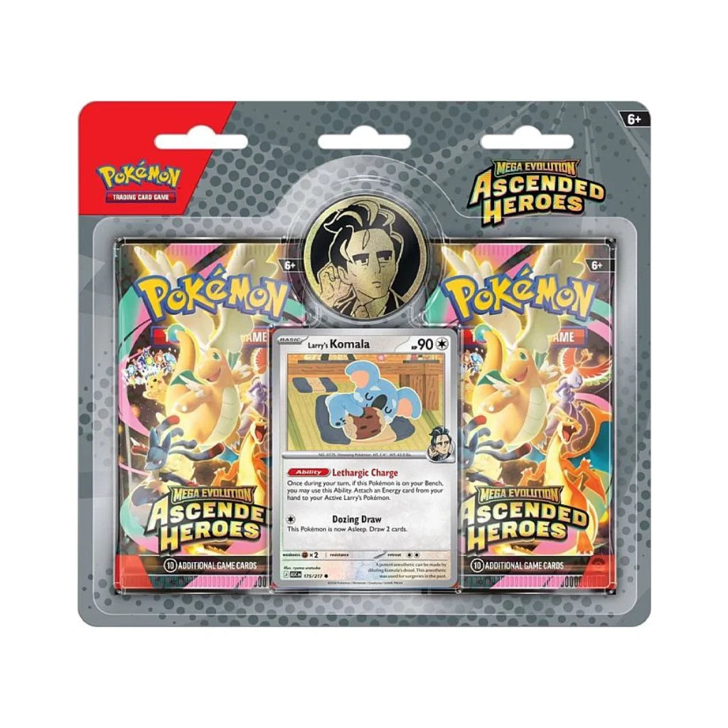 Pokémon - Ascended Heroes 2-Pack Blister Larry's Komola