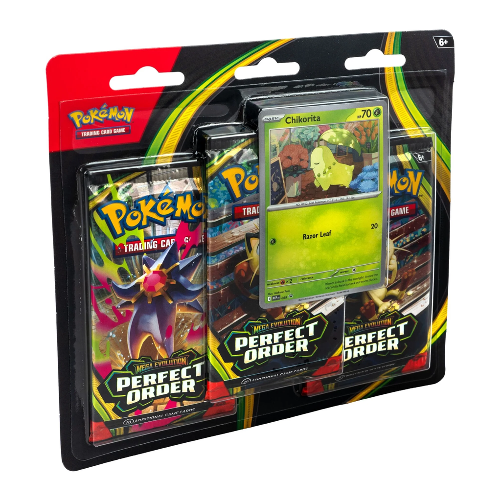 Pokémon Mega Evolution ME03 Perfect Order - Blister 3-Pack