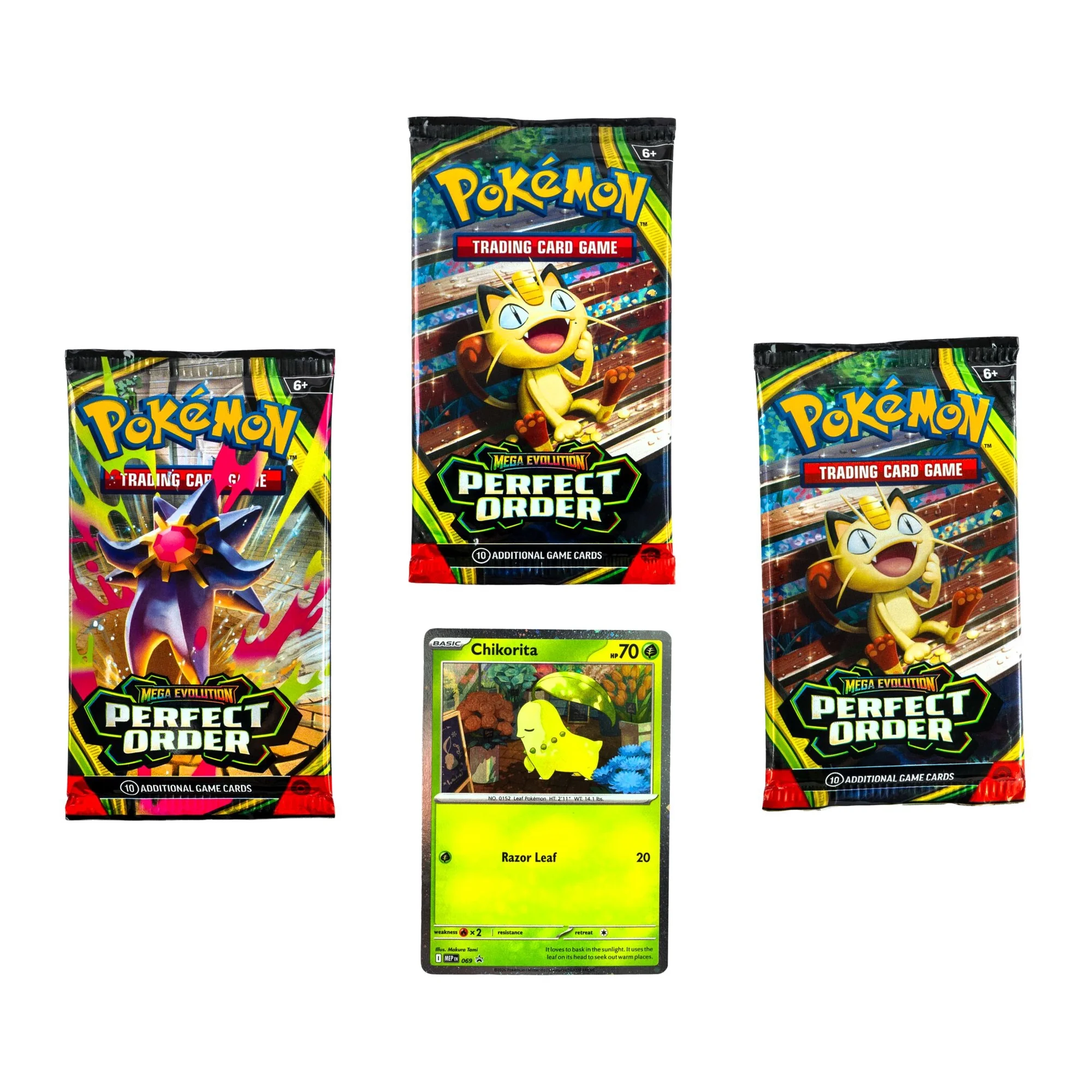Pokémon Mega Evolution ME03 Perfect Order - Blister 3-Pack