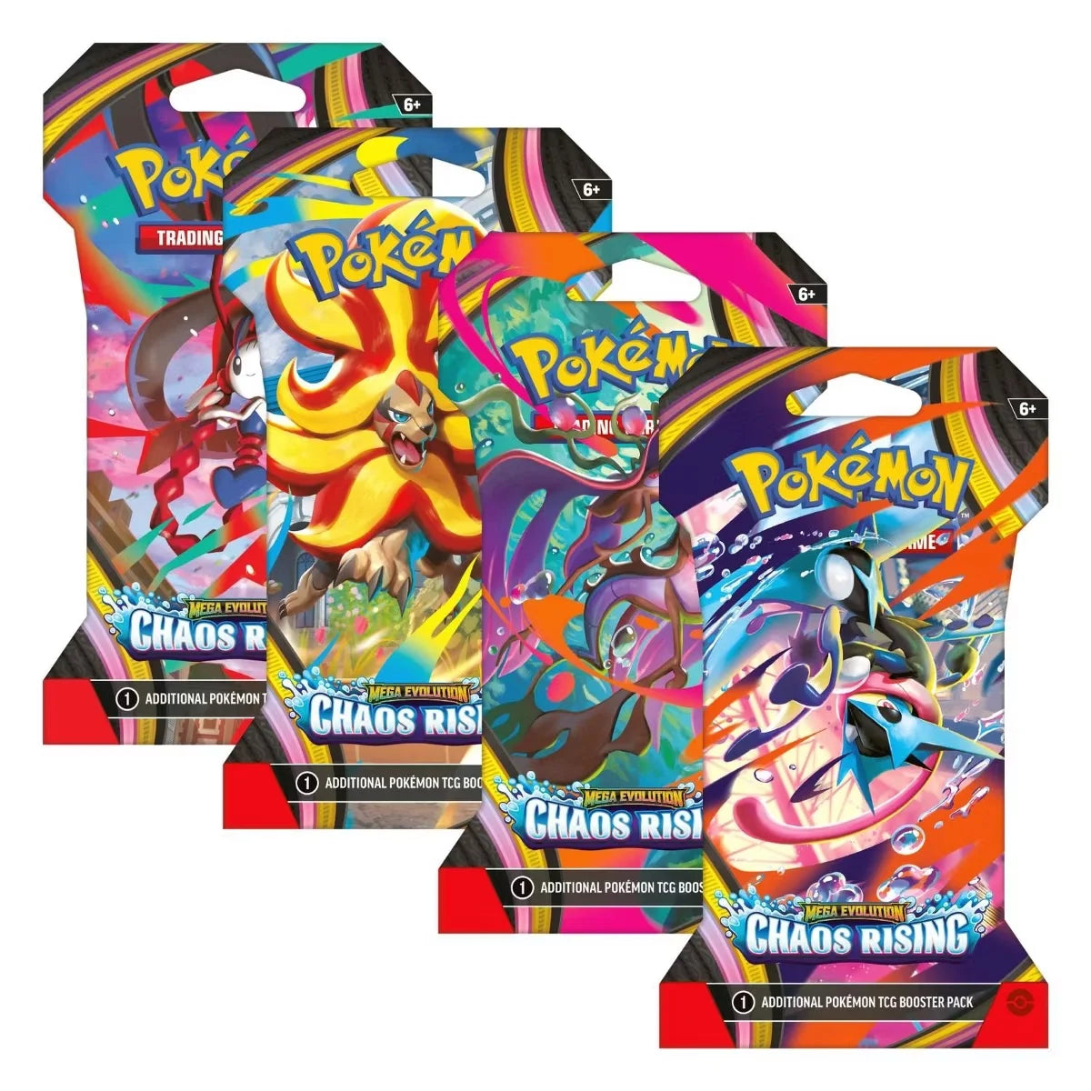 Pokémon - Chaos Rising Sleeved Booster Pack