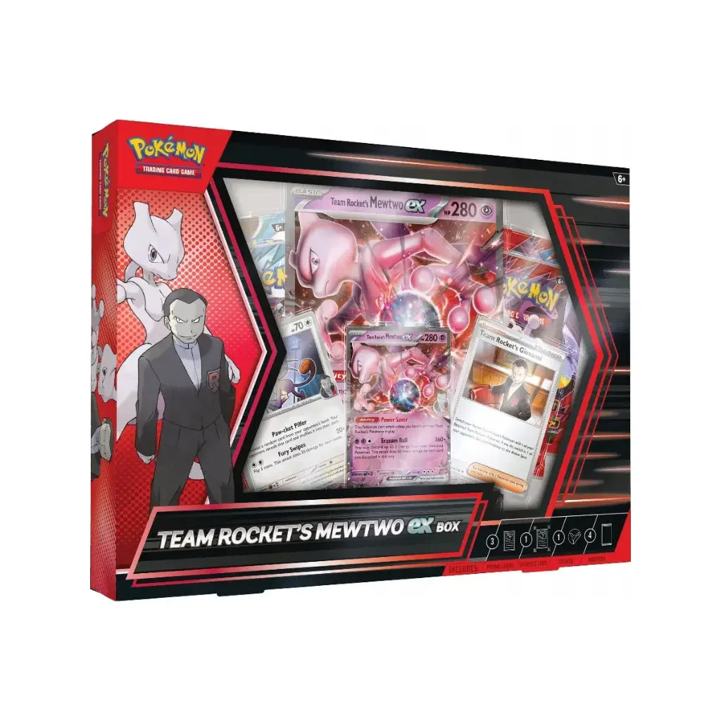 Pokémon - Team Rocket's Mewtwo ex Box