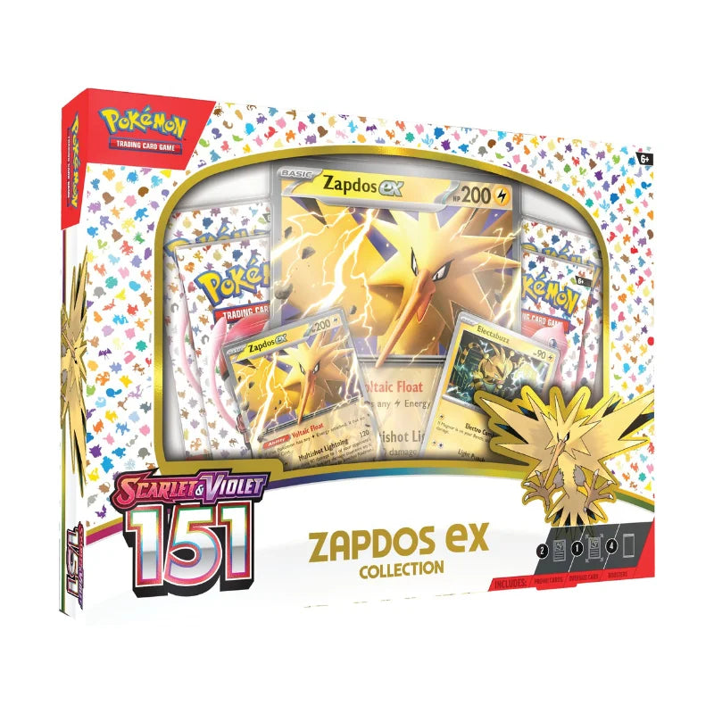 Pokémon - 151 Zapdos ex Collection