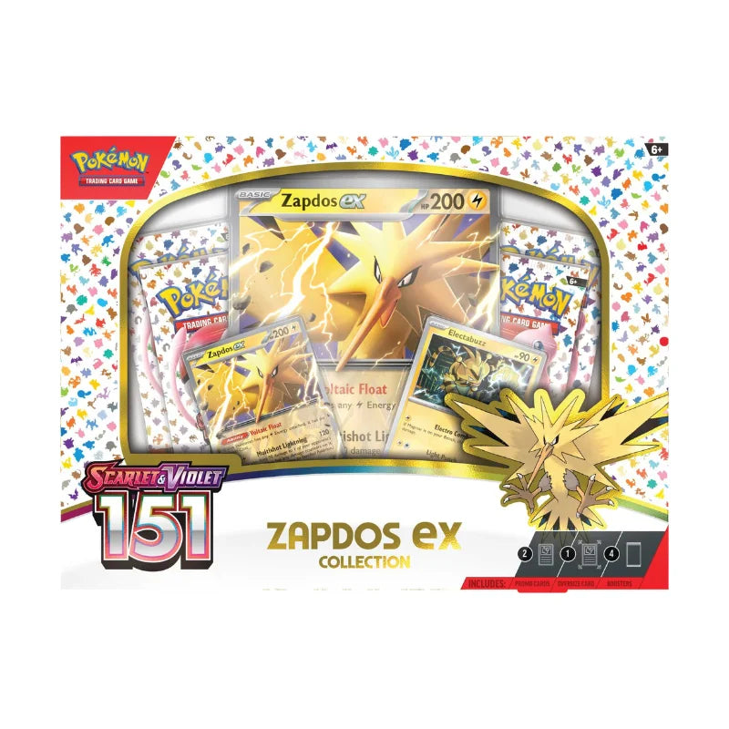 Pokémon - 151 Zapdos ex Collection