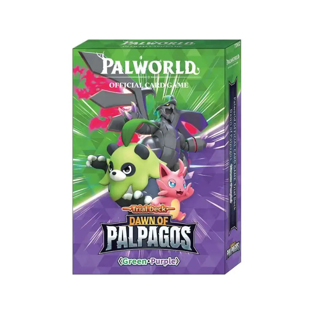 Palworld - Dawn of Palpagos Green-Purple Deck