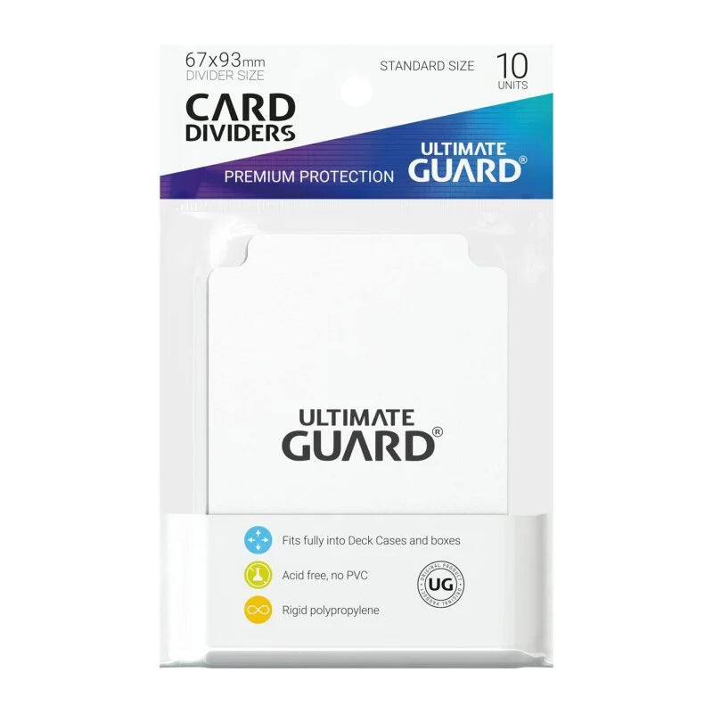 Ultimate Guard - Card Dividers (10 stk.) Hvid